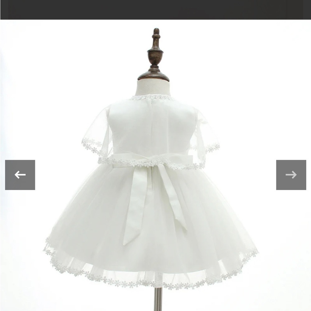 Toddler Baptism Dress - Picture 6 of 8